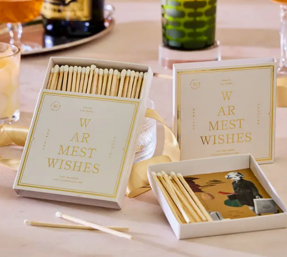 Rewined Warmest Wishes Matchbox