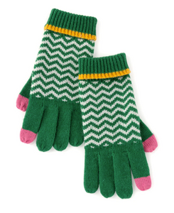 Olivia Touchscreen Gloves, Green