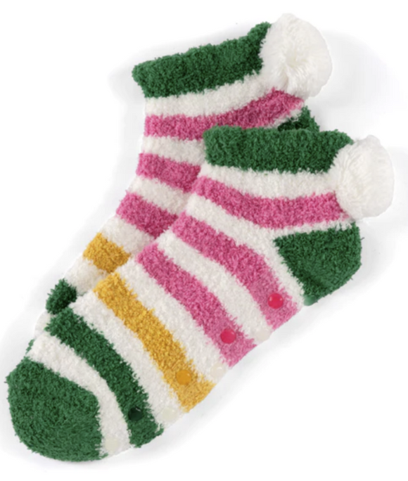 Gloria Home Socks, Green