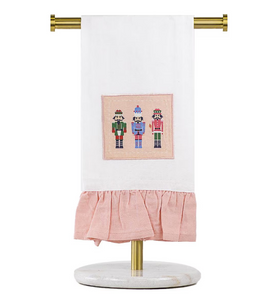 Nutcracker March Ruffle Hand Towel