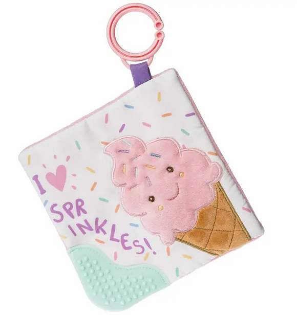 Sweet Soothie Sprinkles Ice Cream Crinkle Teether