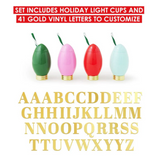 Bright Light Sipper Cups - Set of 4