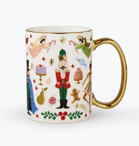 Nutcracker Porcelain Mug