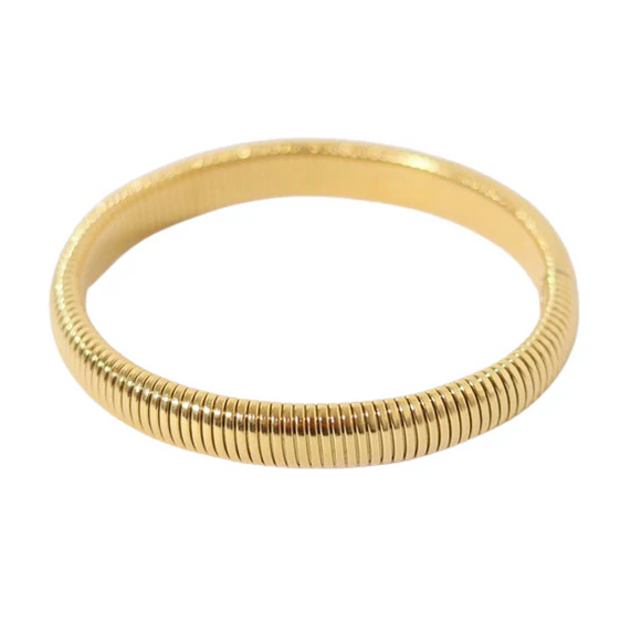 Aubrey Adele Gold Coil Bracelet