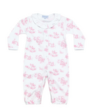 Pink Toile Baby Converter Gown