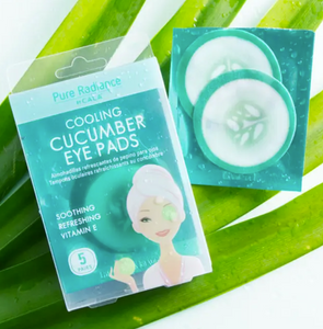 Cala Cooling Cucumber Eye Mask Patches Spa (Pack of 5)