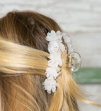 Over Sized Artistic Floral Hair Claw Clip