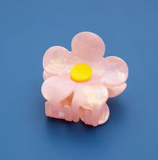 Flower Hair Claw Clips