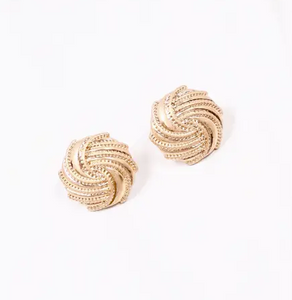 Steinberg Stud Earring Gold