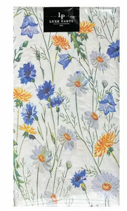 Wild Flowers Paper Dinner Napkins | 40 Napkins