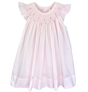 Bishop Smocked Rosebud Dress