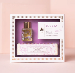 Lollia Relax Fragrance Story Gift Set