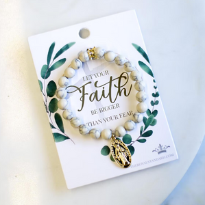 Faith Over Fear Bracelet