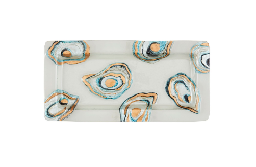 Oyster Glass Platter