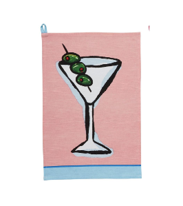 Tini Color Trim Cocktail Towel