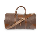 The Oxford Duffel In Chocolate Brown