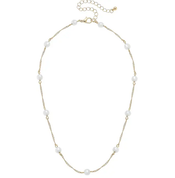 Audrey Pearl Necklace