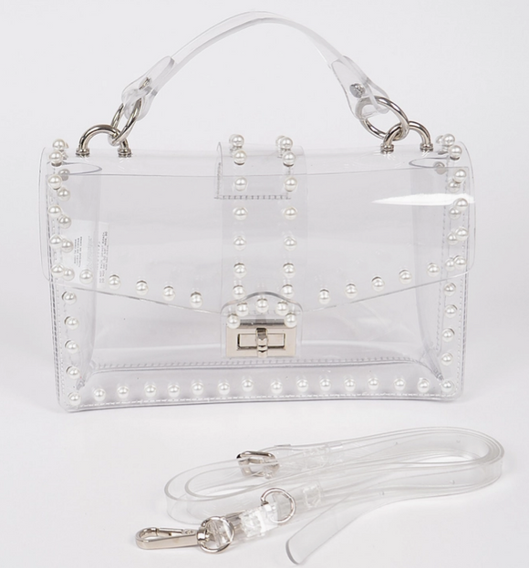 Ava Clear Clutch