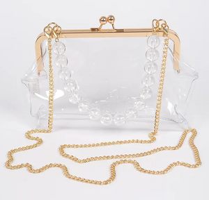 Katie Clear Clutch