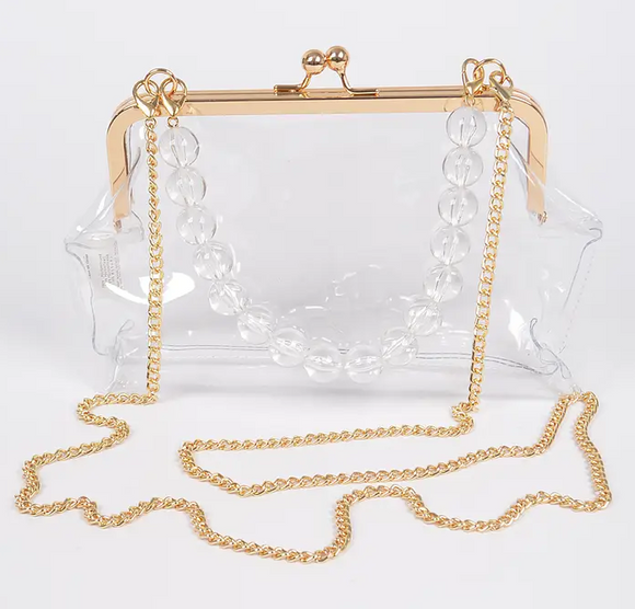 Katie Clear Clutch