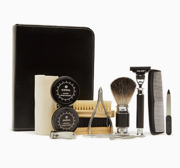 On the Go Grooming and Shoe-Shine Kit