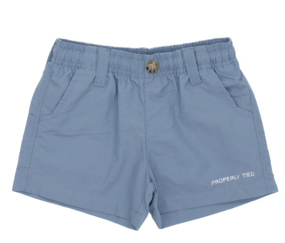 Properly Tied Stone Blue Mallard Shorts