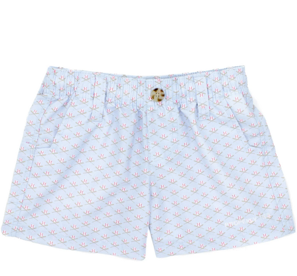 Properly Tied Baseball Shield Mallard Shorts