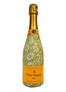 Beau Bottles Wrap Veuve Signature Grandmillenial Gold Flower