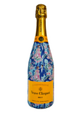 Beau Bottles Wrap Veuve Preppy Bride and Groom