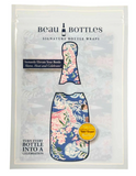 Beau Bottles Wrap Veuve Preppy Bride and Groom