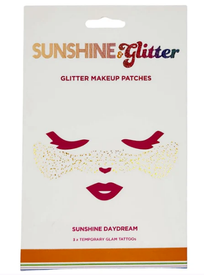 Sunshine & Glitter Face Tattoo - SUNSHINE DAYDREAM