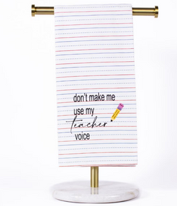 Teacher Voice Hand Towel