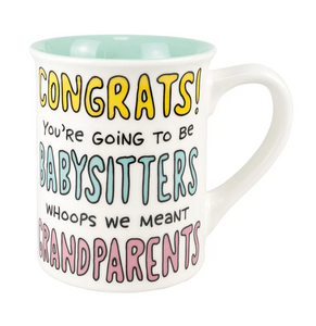 Grandparents Babysitters Mug