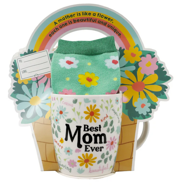 Best Mom Mug & Sock Set