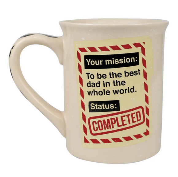 Top Secret Dad 16 oz Mug