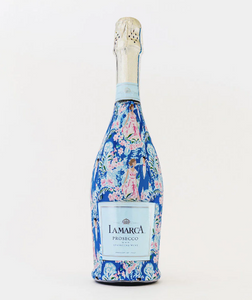 Beau Bottles Wrap Lamarca Preppy Bride and Groom