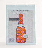 Beau Bottles Wrap Lamarca Indian Red Leaf Blockprint