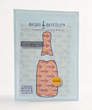 Beau Bottles Wrap Lamarca Indian Yellow Leaf Blockprint