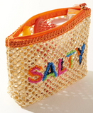 Antigua "Salty" Zip Pouch, Natural