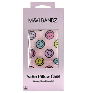 Smiley Satin Pillowcase