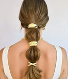Statement Hair Tie Cuff Set