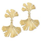 Susan Shaw Ginkgo Earrings