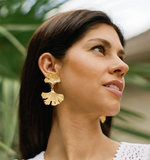 Susan Shaw Ginkgo Earrings