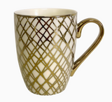 Gold Plated Matrix Mugs