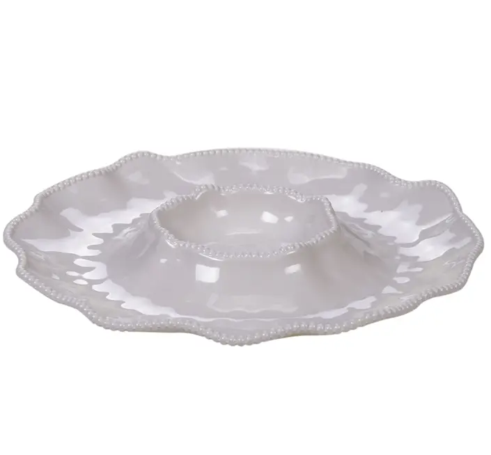Perlette Melamine Chip & Dip