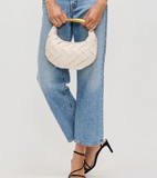 Ursula Woven Crossbody Ivory