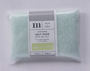 Mixture Bath Salt Envelope - Salt & Sage