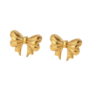 Aubrey Adele Petite Bow Earrings
