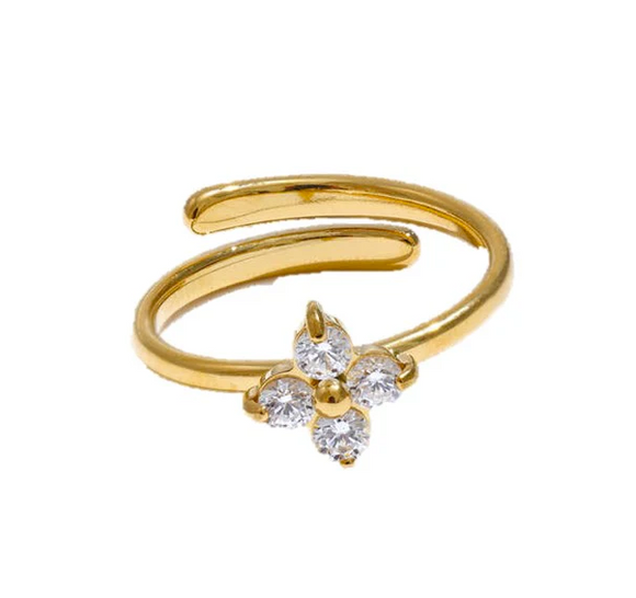 Aubrey Adele Dogwood Ring