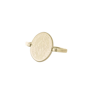 Aubrey Adele Mary Gold Ring